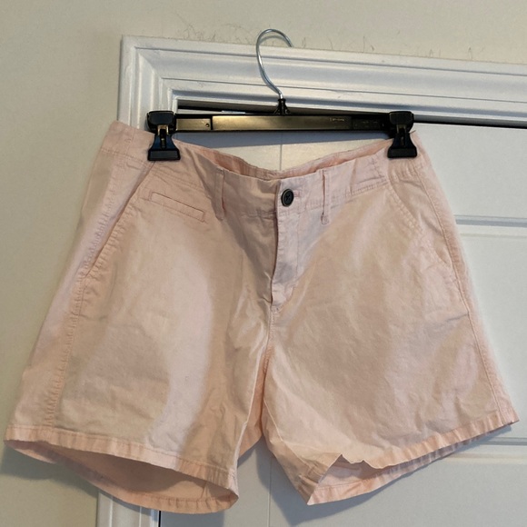 Old Navy Pants - Old Navy Pale Pink Cotton Bermuda Shorts